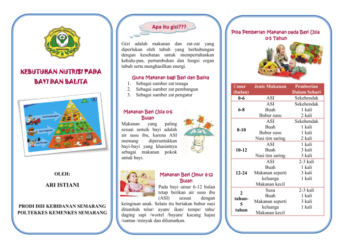 Gizi Seimbang Balita - Homecare24