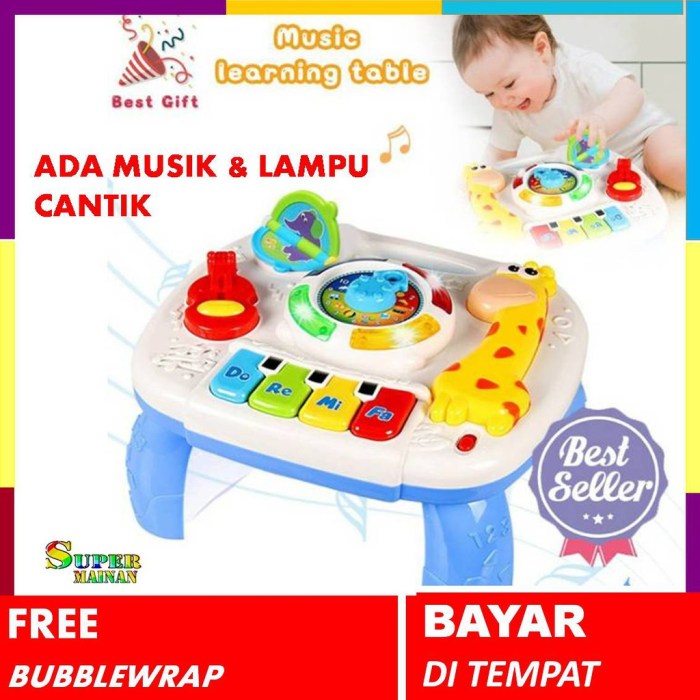 Mainan edukasi anak usia 7 bulan