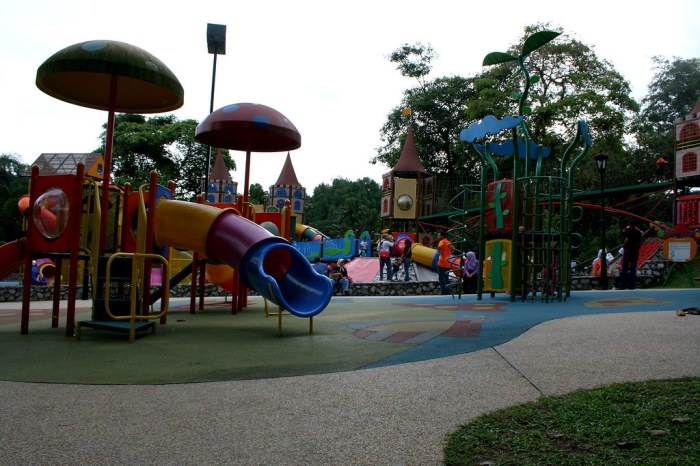Taman bermain anak di rumah