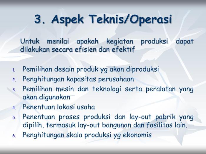 PPT - Aspek-aspek dalam Penilaian Studi Kelayakan PowerPoint ...