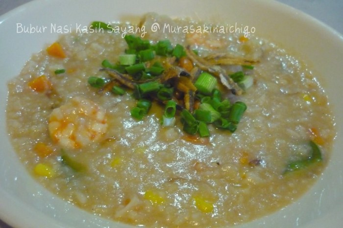 Bubur untuk bayi 1 bulan