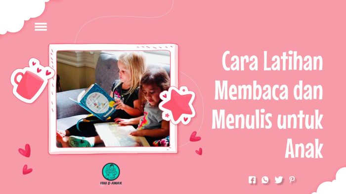Cara mengajarkan anak membaca dan menulis permulaan
