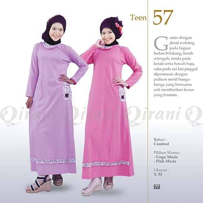 Model gamis anak anak terbaru