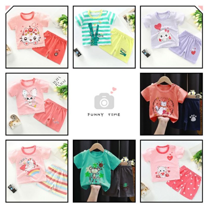 Jual setelan anak perempuan/setelan anak/setelan anak import/setelan ...