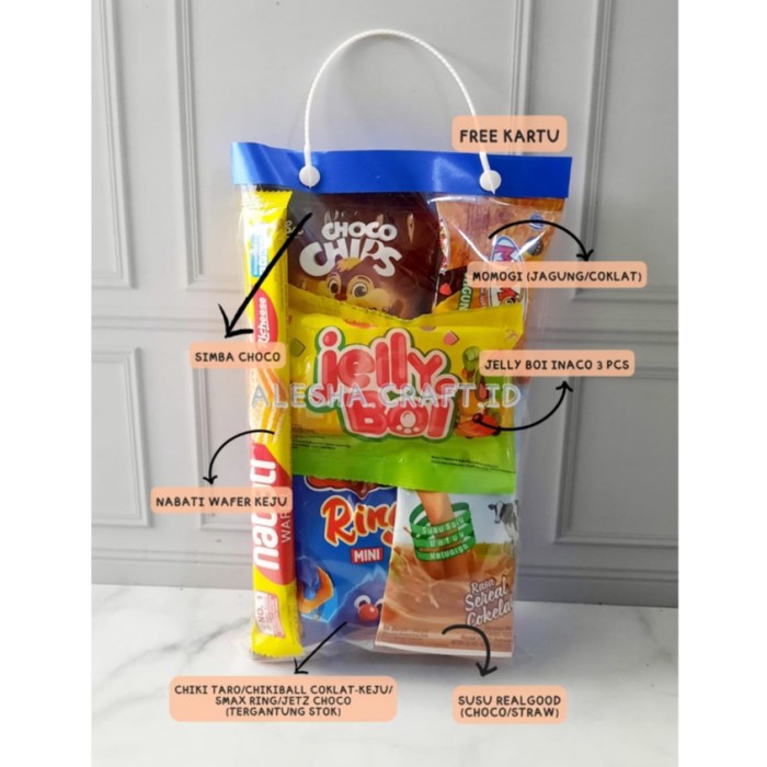 Jual SNACK ULANG TAHUN ANAK MURAH/BINGKISAN ULANG TAHUN ANAK/PAKET ...