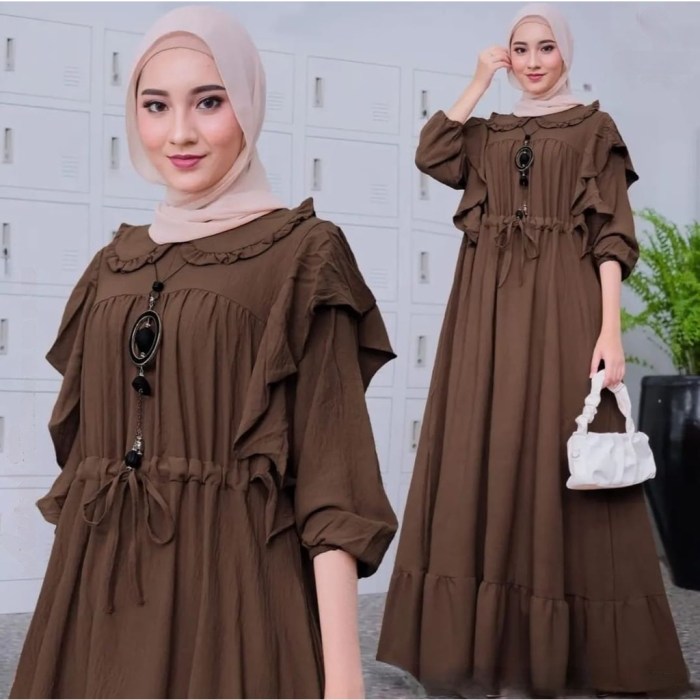 Baju gamis anak umur 12 tahun