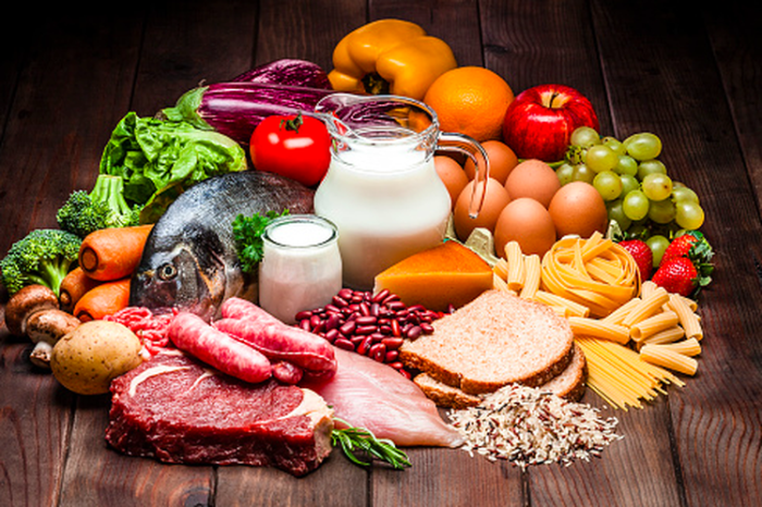 Makanan karbohidrat dan protein