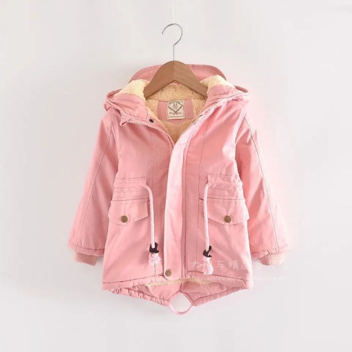 Jual Jaket Anak Perempuan Daleman Bulu Sherpa Korea Umur 2-12 Tahun ...