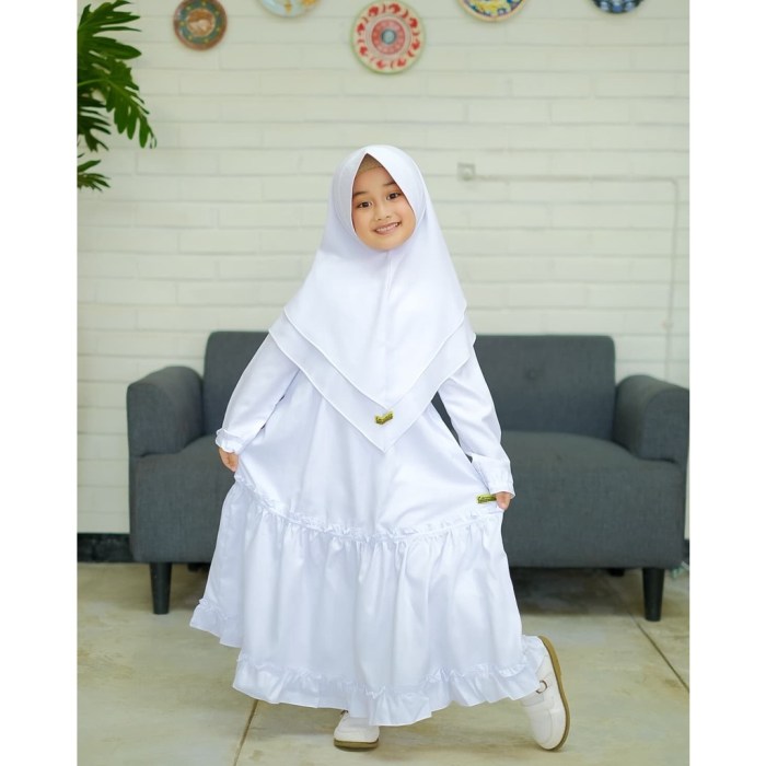 Jual Gamis Anak Putih Terbaru Kekinian Gamis Anak Terbaru 2022 Modern ...
