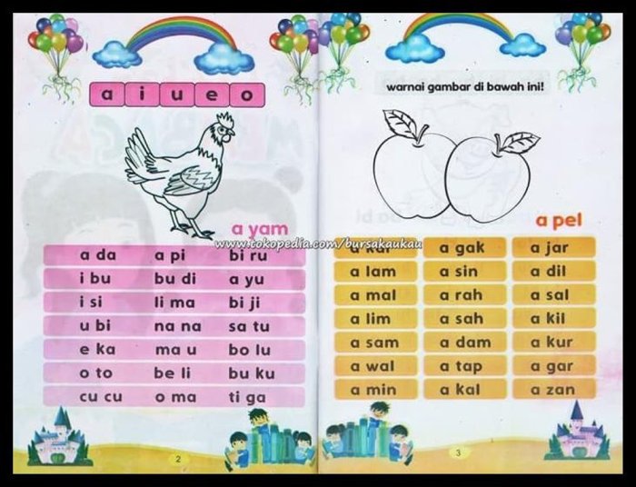 Soal Latihan Pdf Membaca Anak Tk Besar - elegantmertq