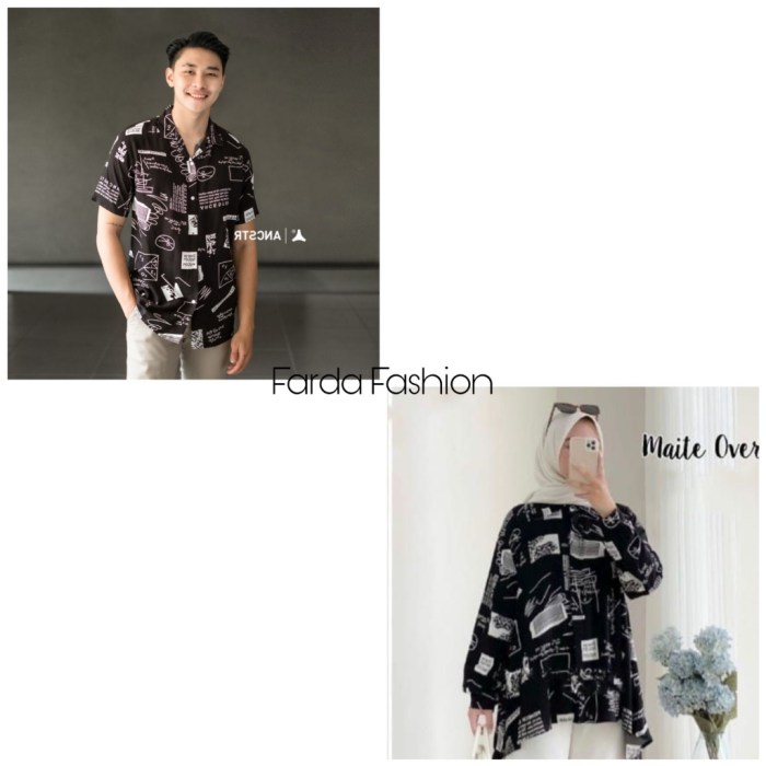 Jual Kemeja Couple / Kemeja Pasangan / Kemeja Couple Sama Ayang 2 pcs ...