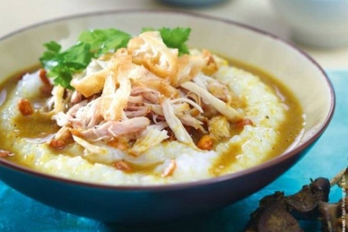 Bubur Ayam Jakarta Kuah Kuning Sedap Praktis - Resep | ResepKoki