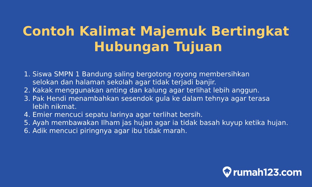 Contoh kalimat majemuk setara