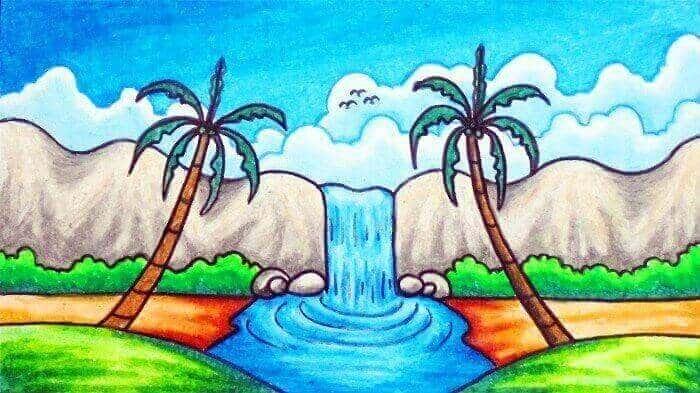 Gambar baju gamis anak kombinasi batik