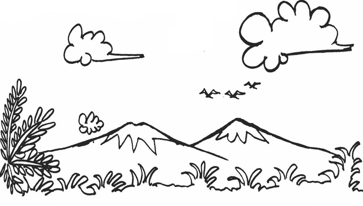 Mewarnai Pemandangan Anak Tk - Homecare24