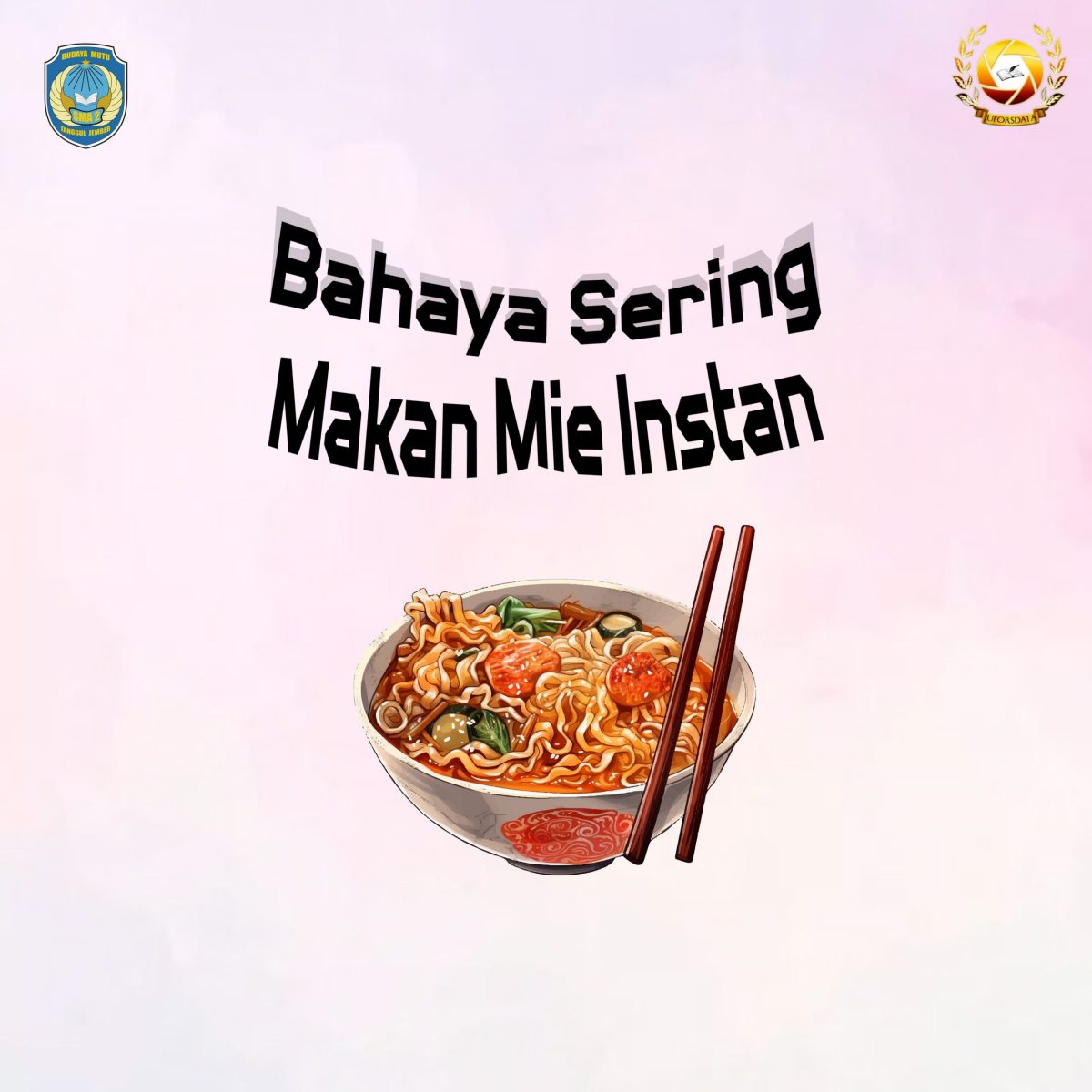 Akibat anak sering makan mie instan