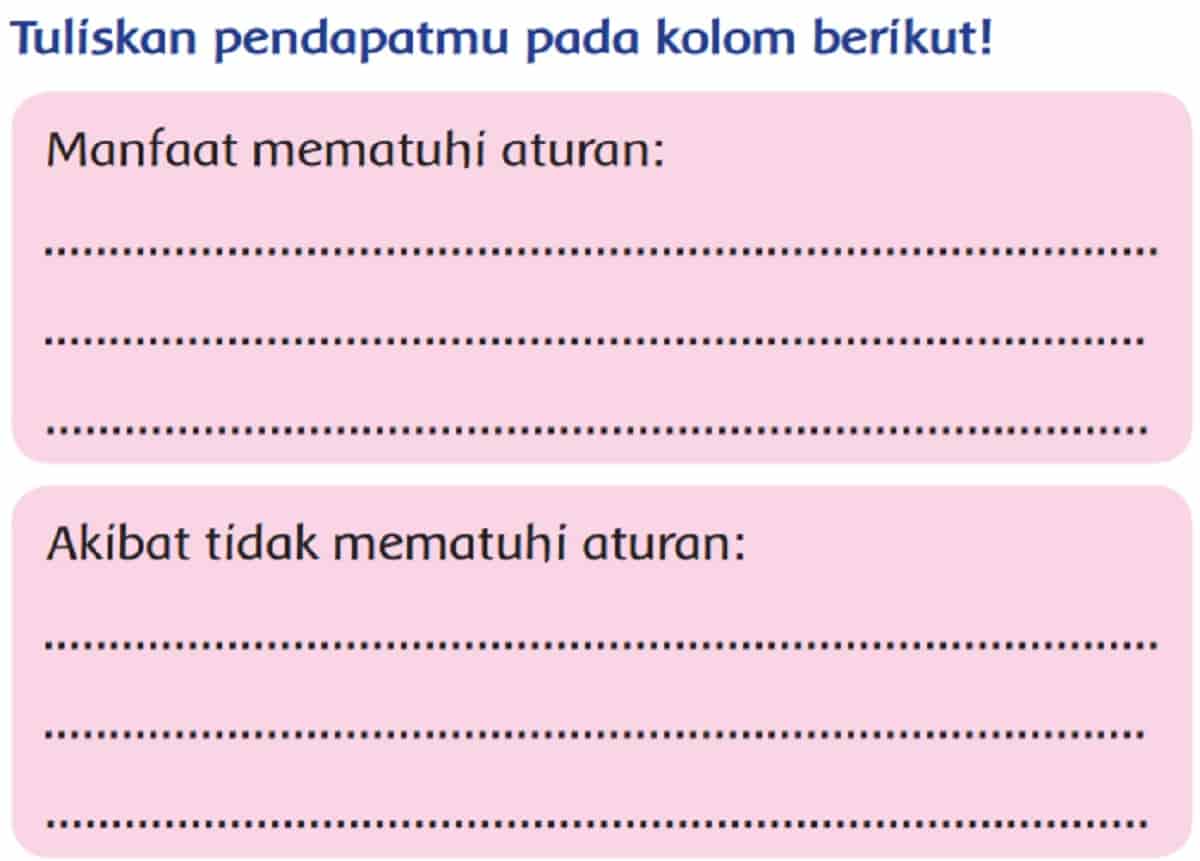 Akibat tidak mematuhi aturan