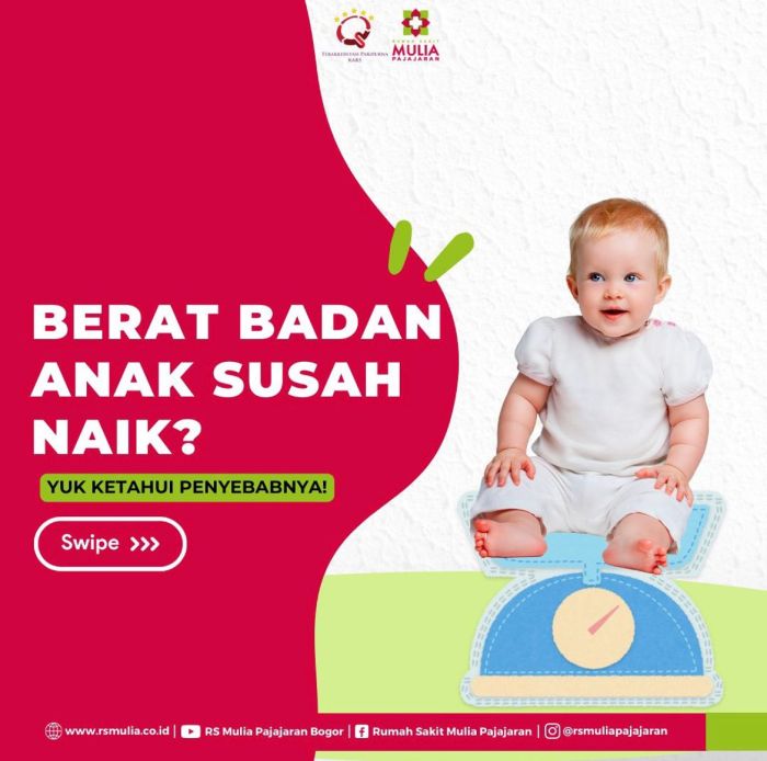 Agar berat badan anak naik drastis