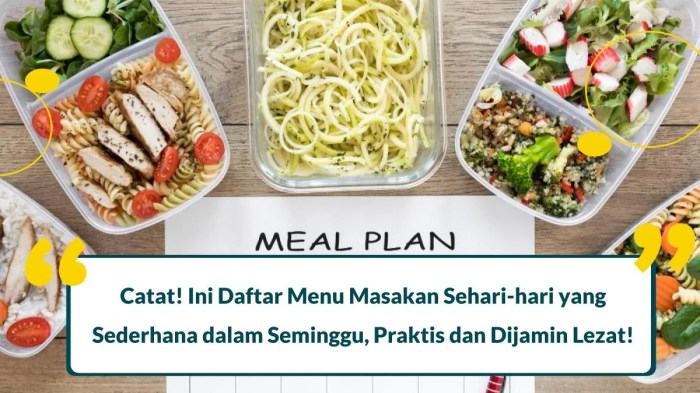 Ide menu harian