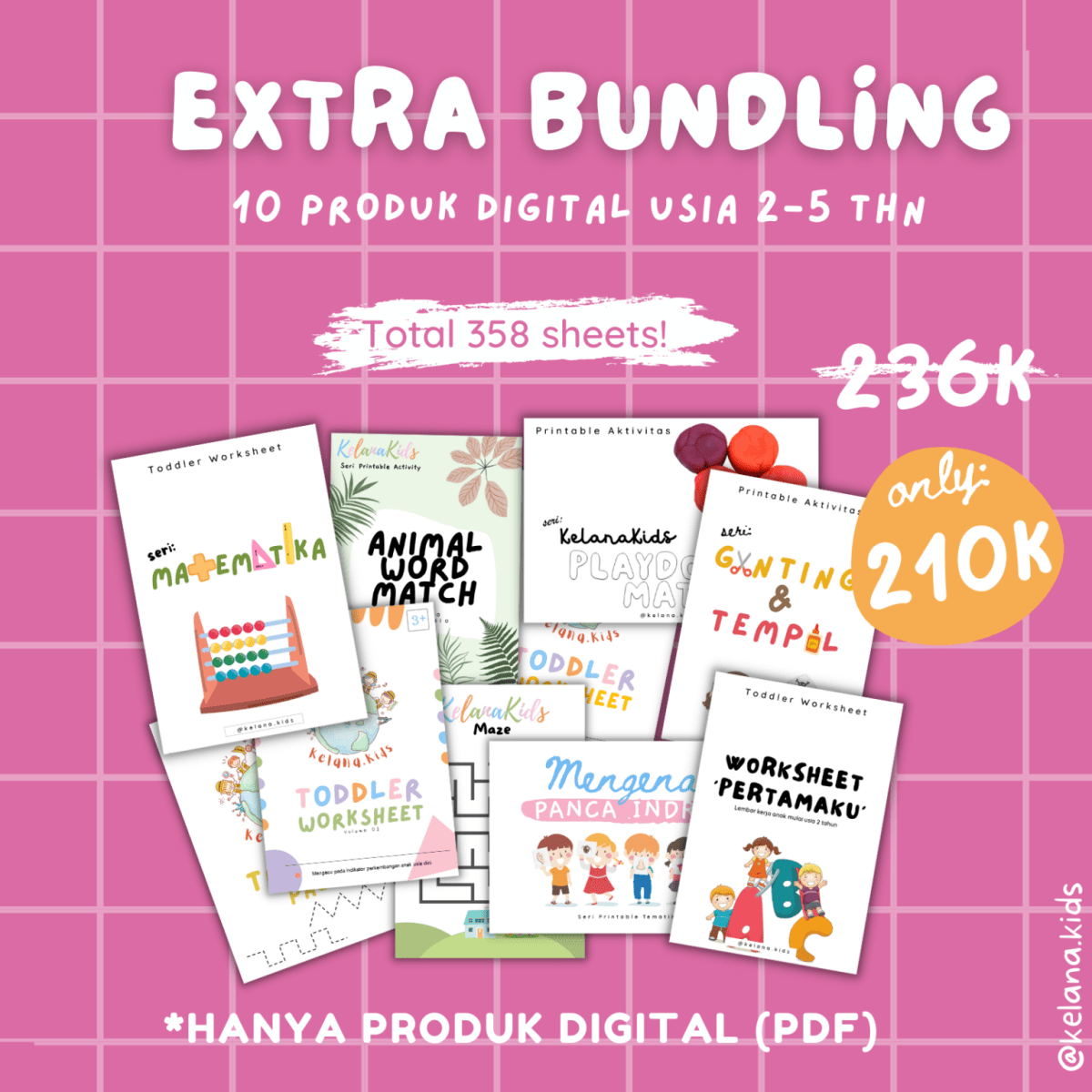 Rekomendasi dan Contoh Materi Pelajaran Untuk Anak TK