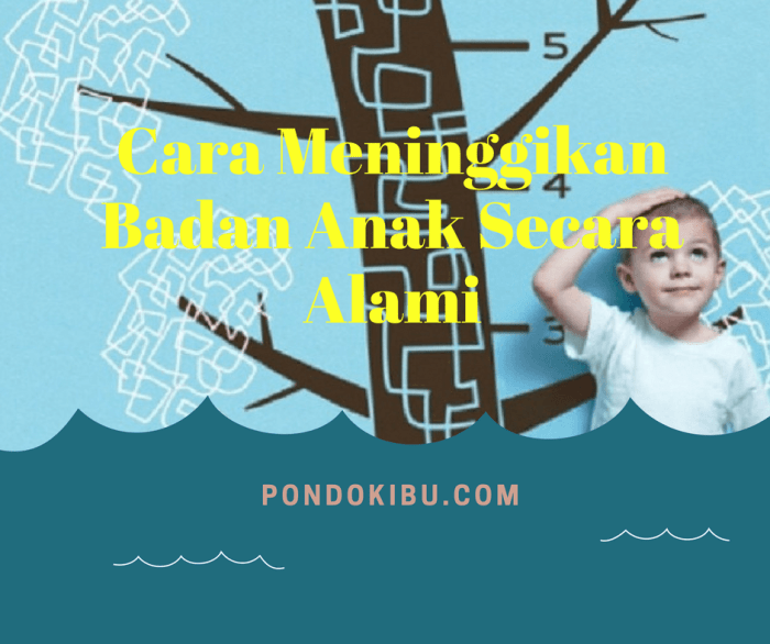 Cara menggemukan badan anak