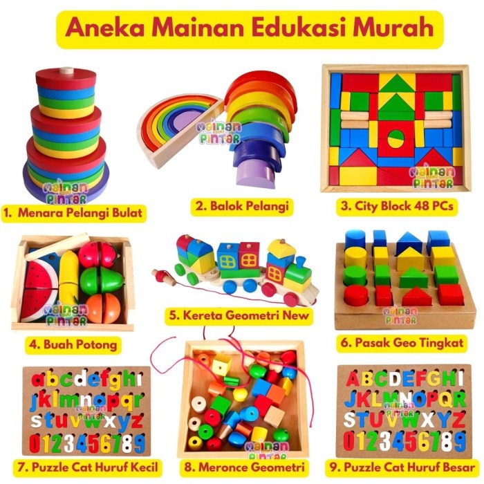 Jual Aneka Mainan Edukasi Anak Terlengkap Harga Terjangkau | Shopee ...