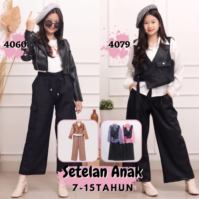 Jual ( 7 -15 TAHUN ) BAJU SETELAN FASHION ANAK PEREMPUAN TANGGUNG ...