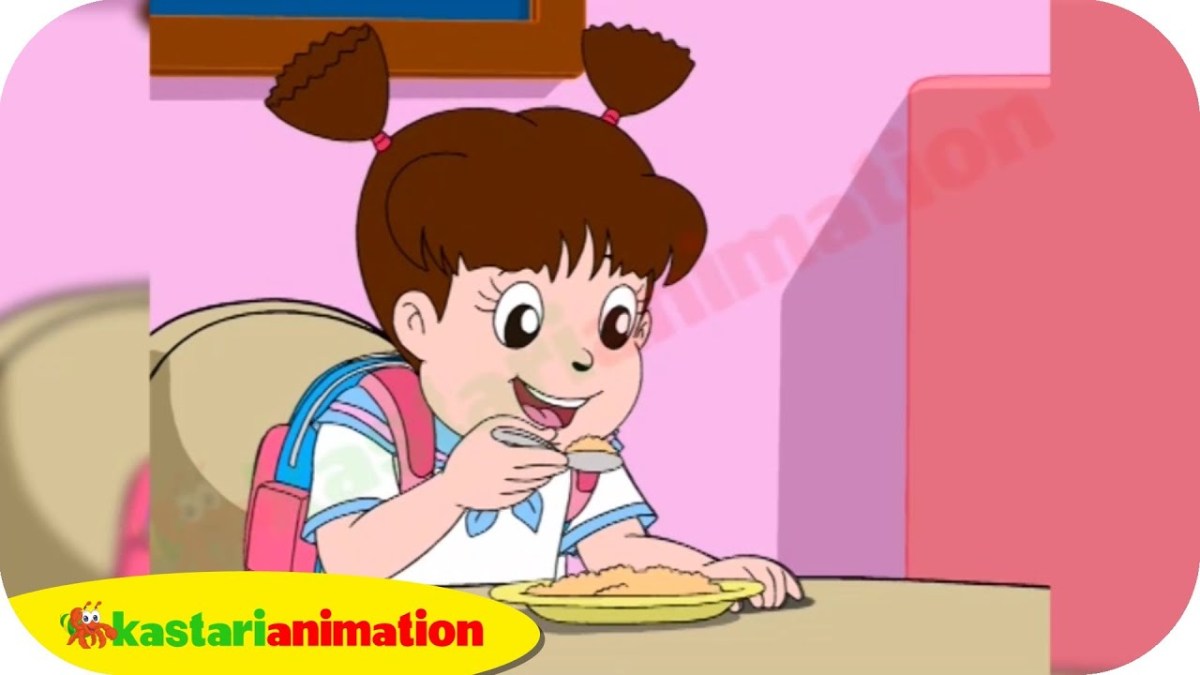 Gambar Kartun Anak Makan - 54+ Koleksi Gambar