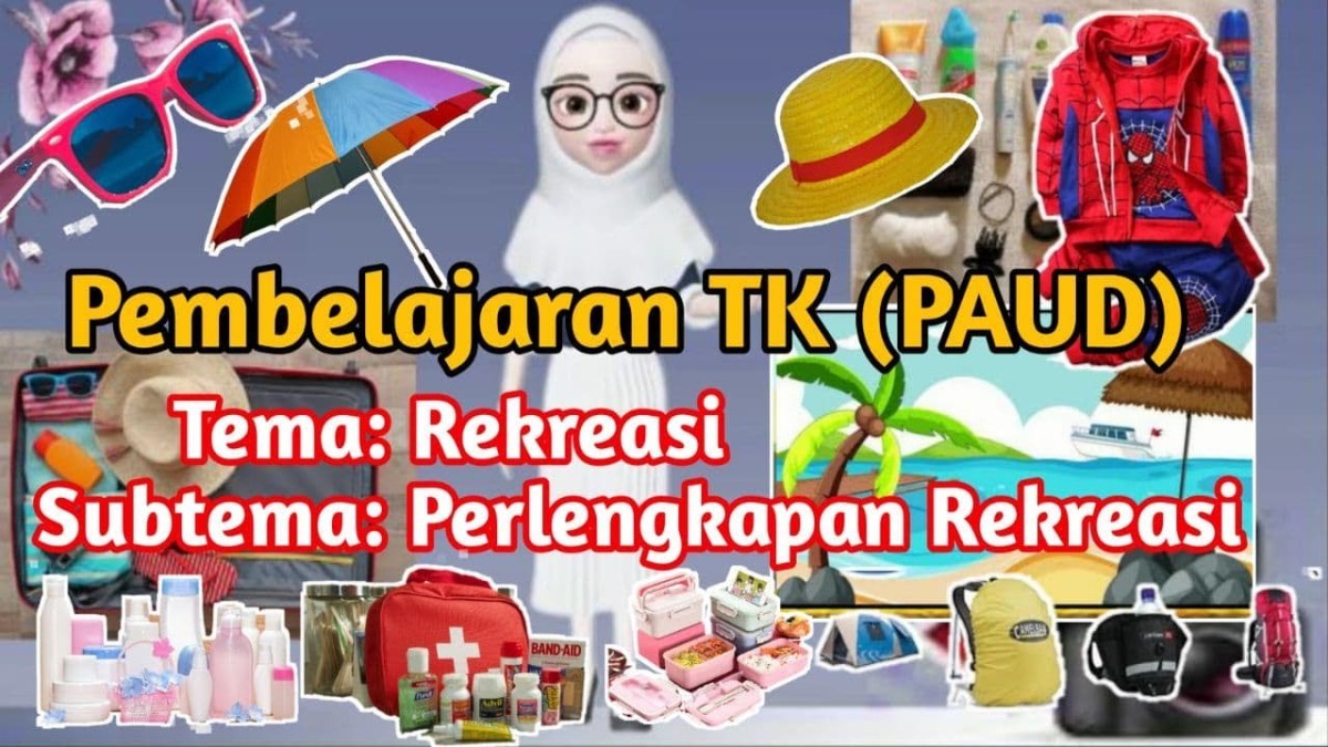 Perlengkapan rekreasi anak tk