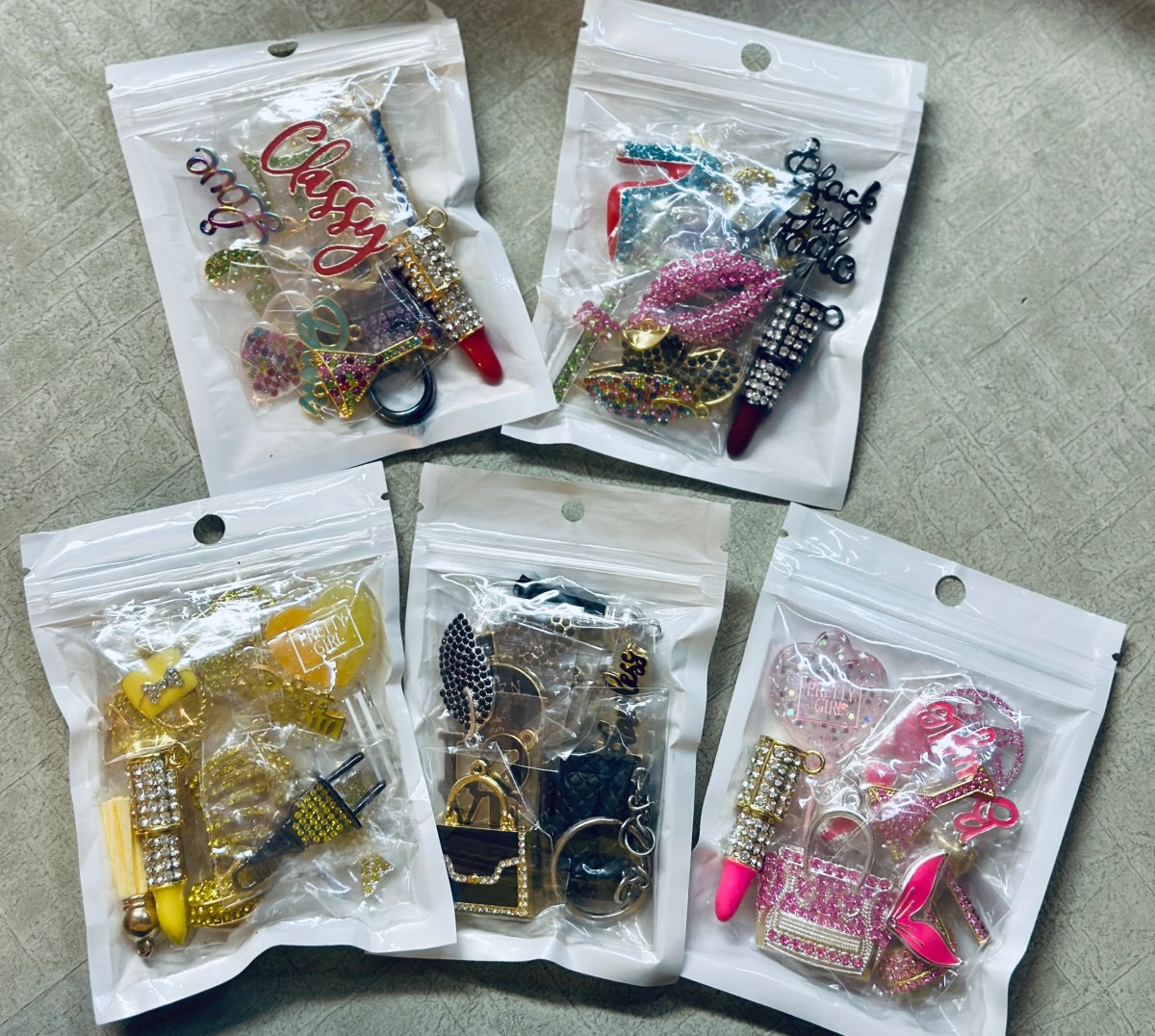 10-piece Mixed Charms, Charm Bundle, Charms in Bulk, Wholesale Charms ...