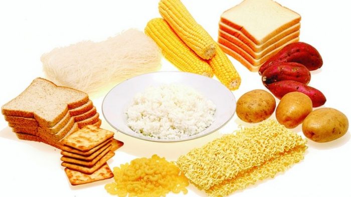 Makanan karbohidrat dan protein