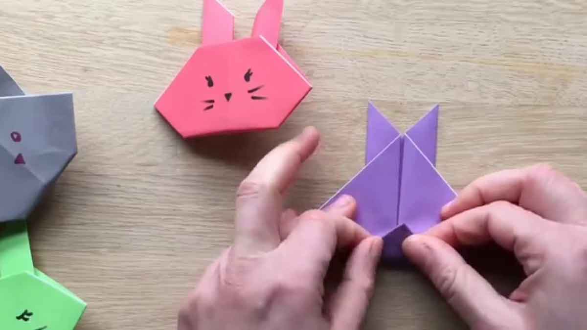 Cara melipat kertas origami untuk anak tk