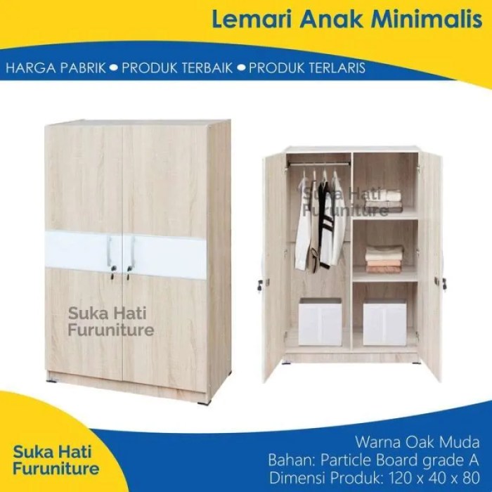Jual Lemari Pakaian Minimalis Anak/lemari Baju Mini/baby Locker Murah ...
