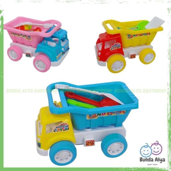 Promo Mainan Edukasi Anak Mobil Truk Pasir Dengan Cetakannya - Mainan ...