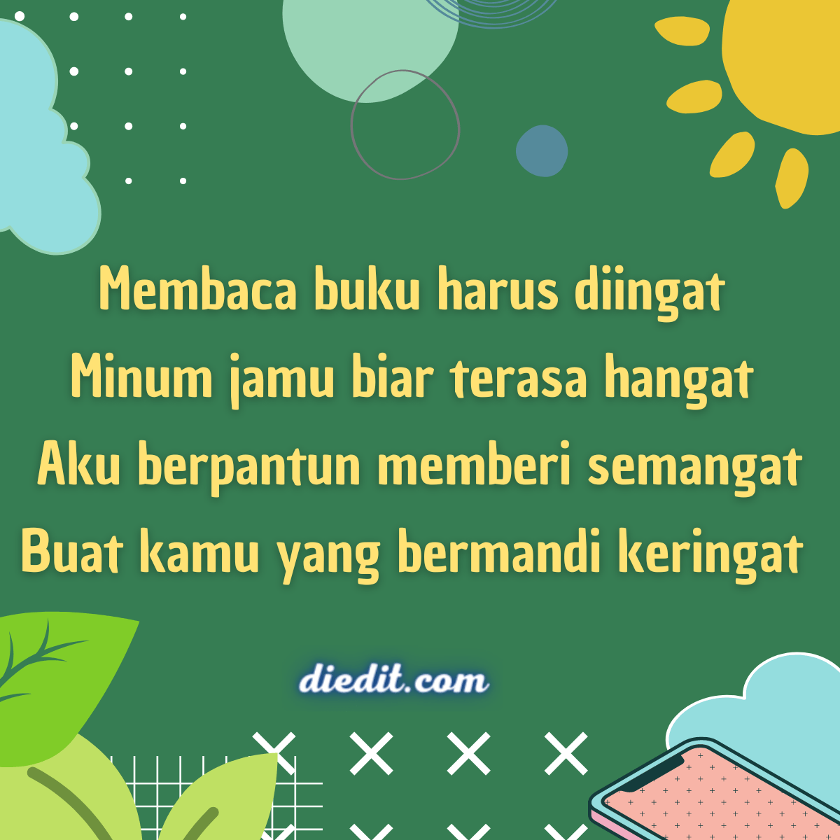 Pantun anak sekolah