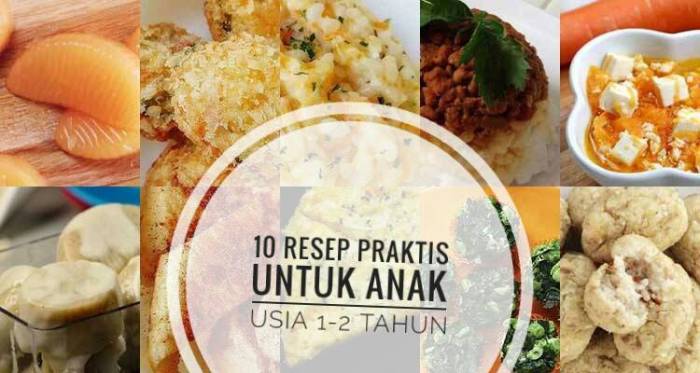 Resep Masakan Anak 2 Tahun Yang Susah Makan : Ini Dia 5 Resep Makanan ...