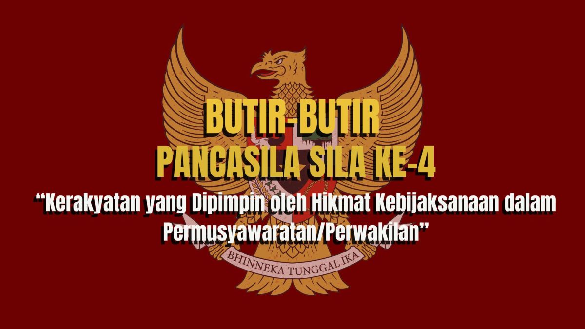 Sila ke 4 pancasila