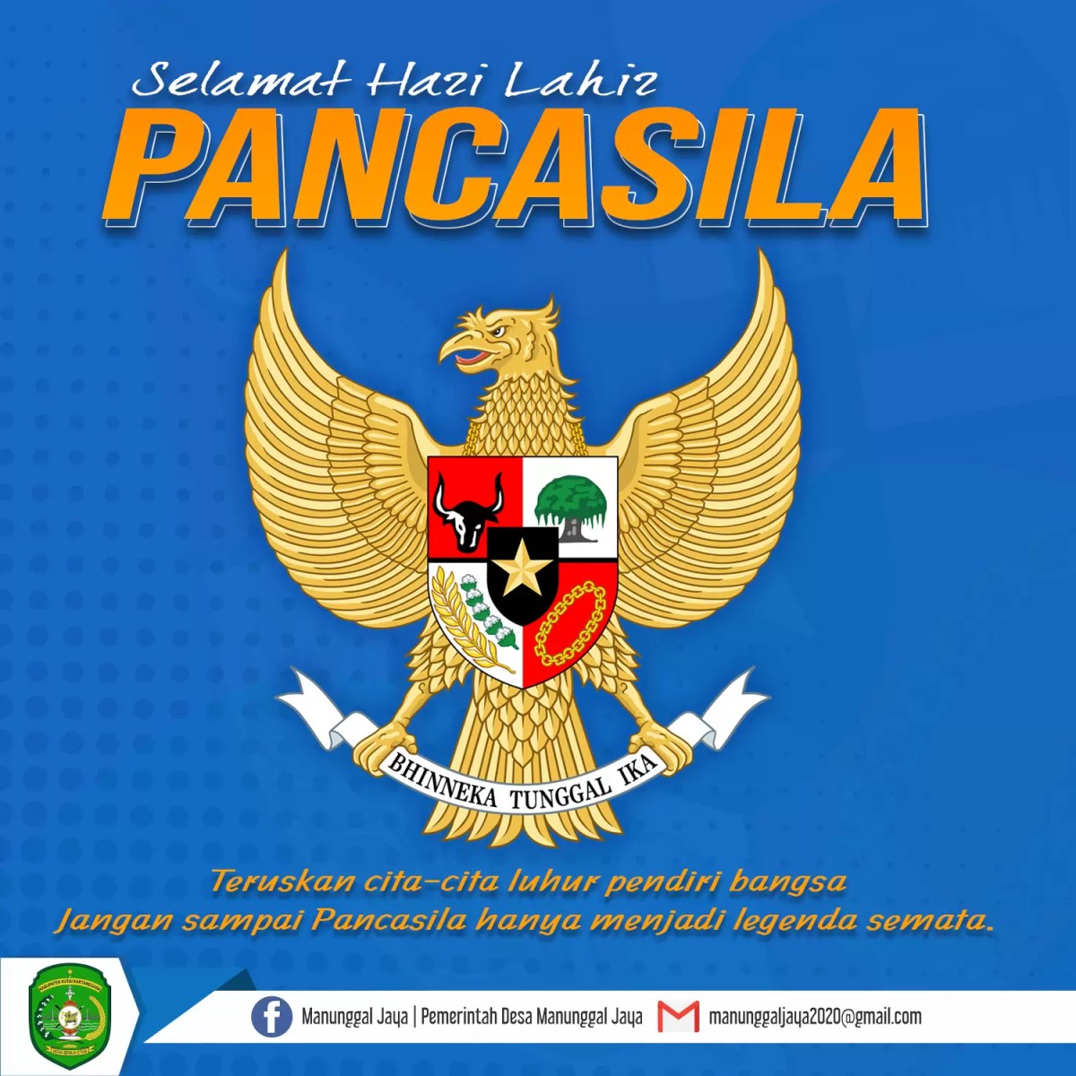 Pancasila sebagai dasar negara berkedudukan sebagai