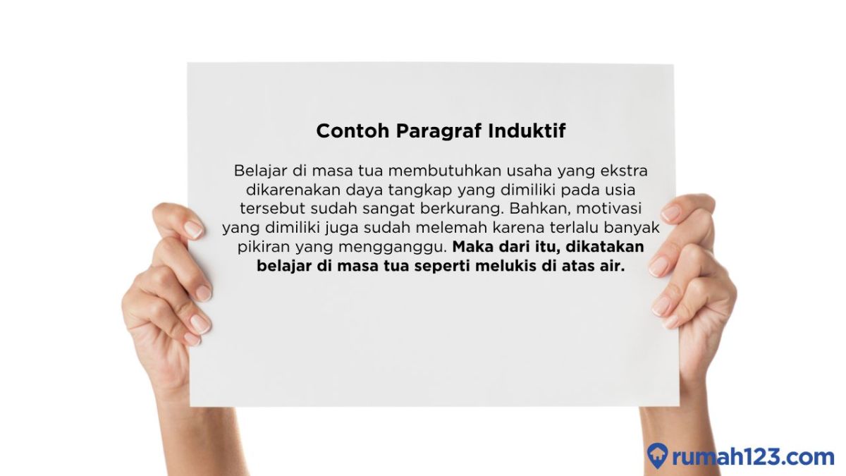 Apa itu paragraf induktif